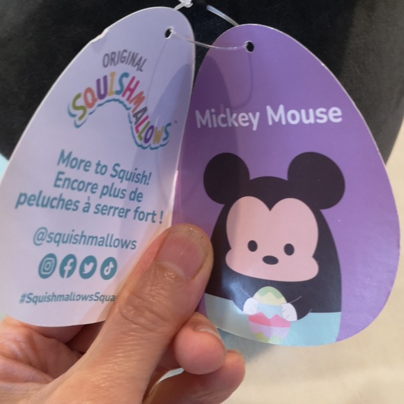 Disney Squishmallow 10 inches Mickey, Easter - Picture 4 of 5